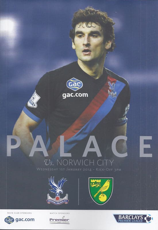 Crystal Palace FC v Norwich City FC